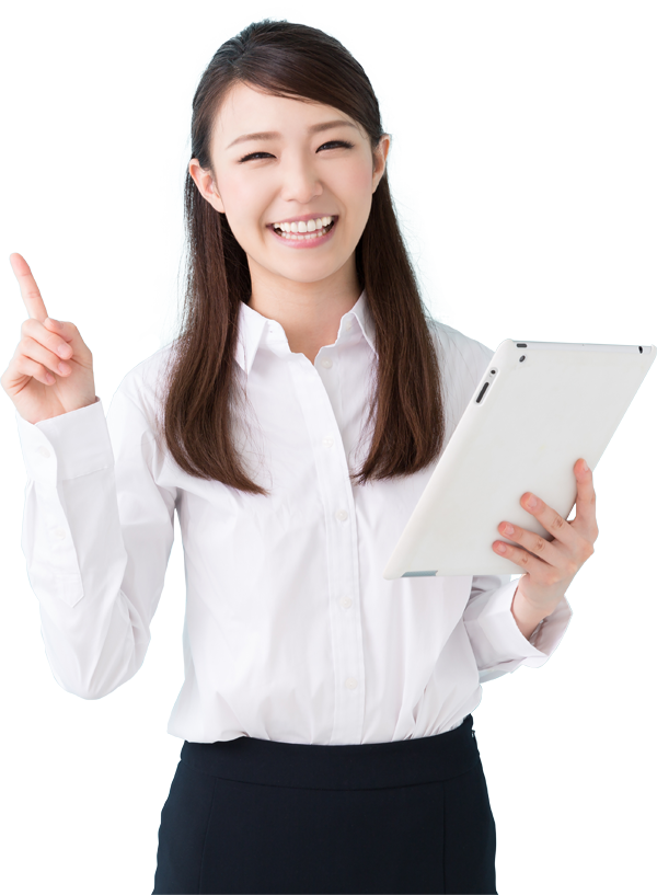 解決案を示すコンサルタント